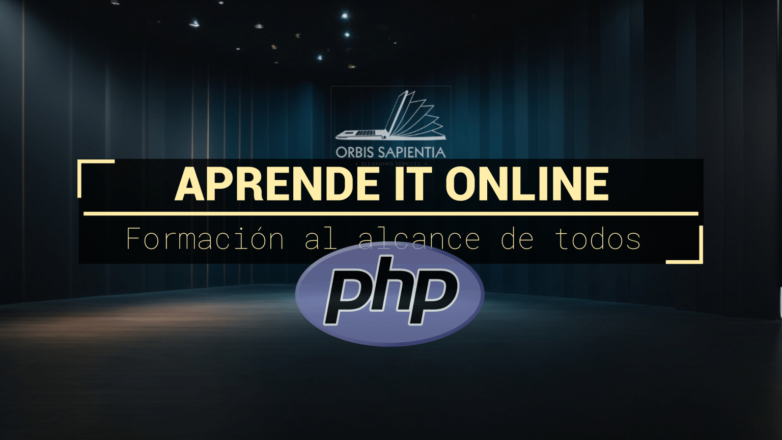 Rótulo de recursos educativos sobre lenguaje PHP